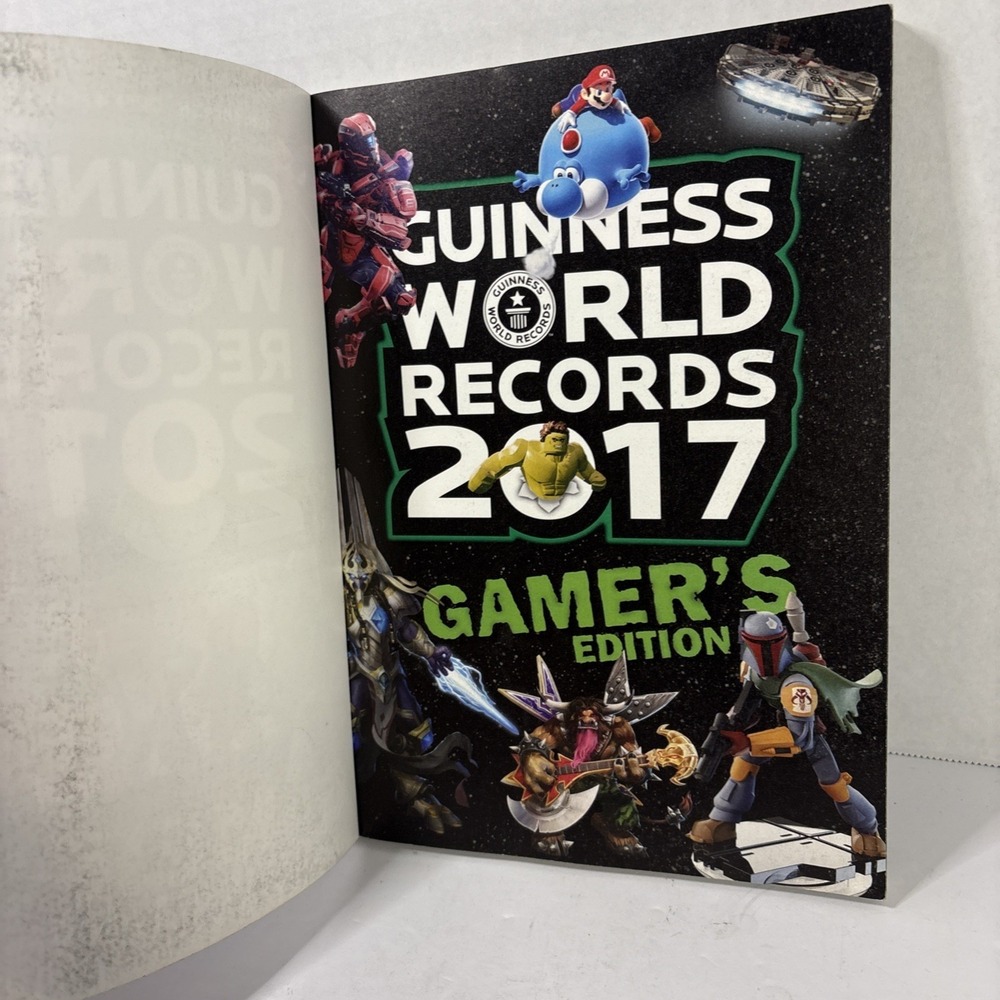 Guinness World Records 2017 Gamer's Edition Paperback Star Wars Special Ali-A - Picture 2 of 4